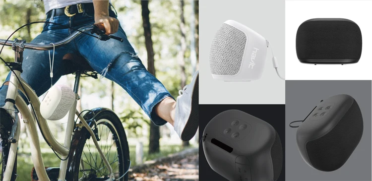 SK800BT Havit Oem Portable Fabric Loud Speaker Ipx4 Waterproof Small Phone Wireles Speakers For Bluetooth - ANKUX.COM