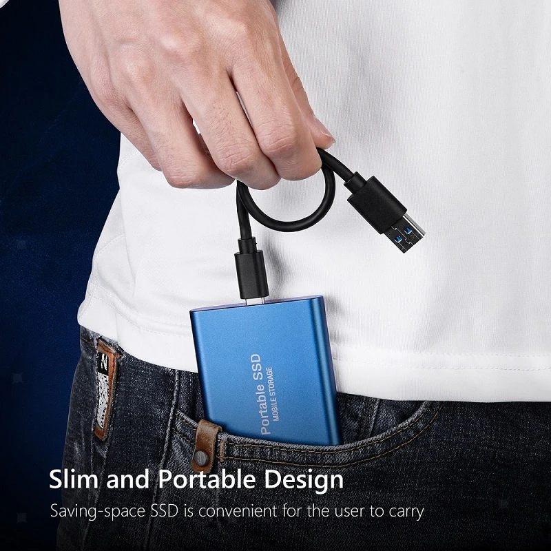 Portable  8TB Type-C USB 3.0 SSD External Hard Drive - Image 4
