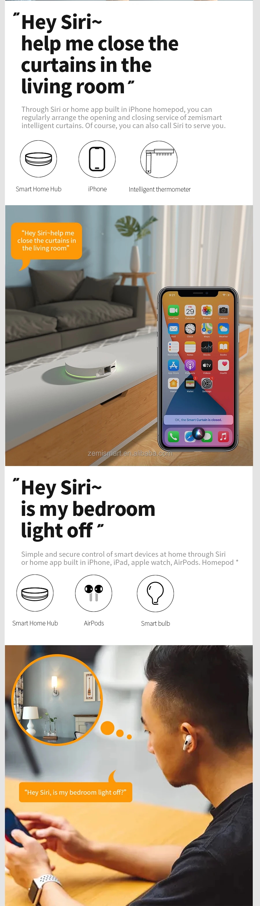 Zemismart Matter Smart Homekit Hub Work With Ios Home App Google Home