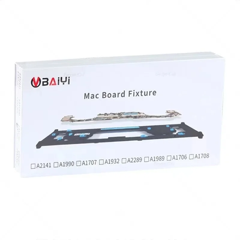 BaiYi Mac Board Fixture for MacBook Pro Motherboard PCB Clamp Holder Logic Board IC Chip Soldering Maintenance Platform