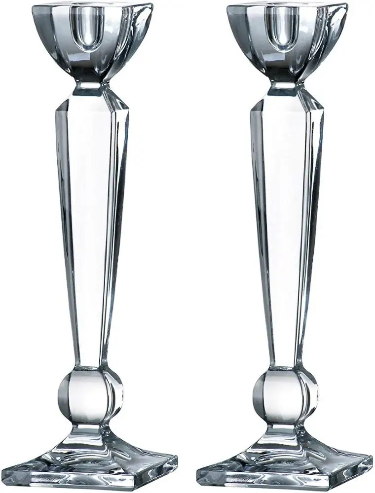 Набор из 2 хрустальных подсвечников для свадьбы и украшения дома