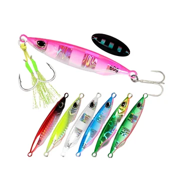 Metal Jig Lure for Shore & Long-Distance Casting Artificial Hard Bait Without Hooks Sea Fishing & Boat Fishing – Metal Jig – view 2