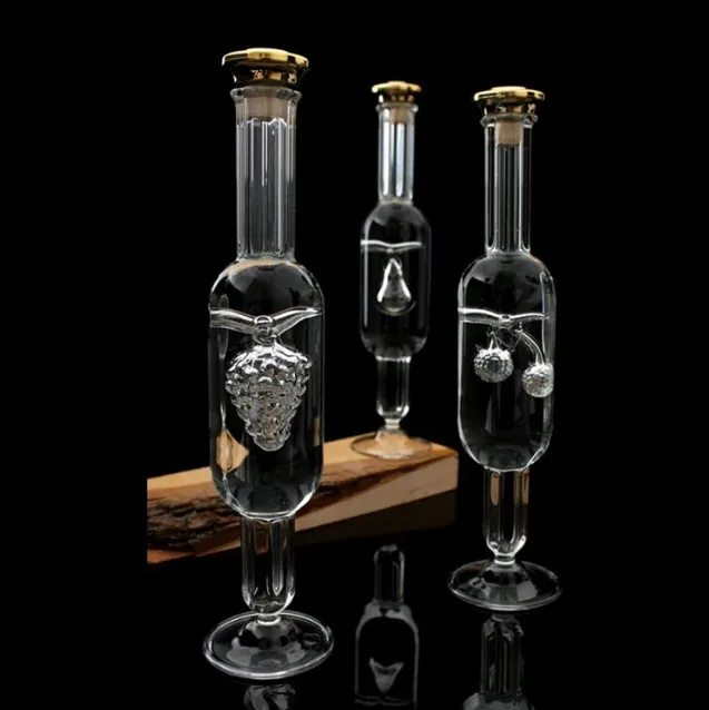 Bouteille En Verre Moto Décanteur Whisky – 300 Ml, Forme Moto, Verre Borosilicaté Transparent