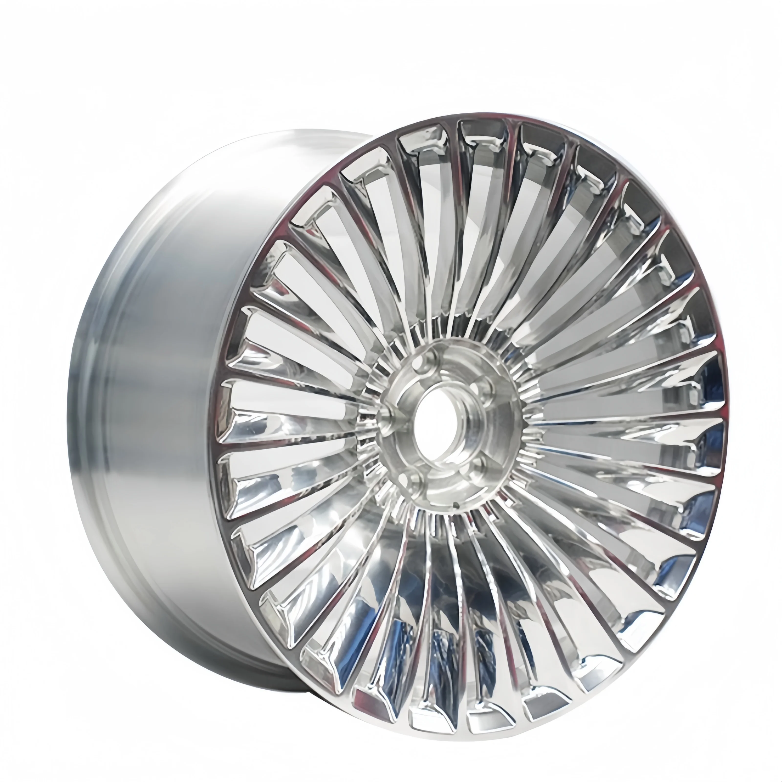 XINLAI Custom Vortex Fan Style18 19 20 21 22Inch Monoblock Aluminum Alloy Wheels Passenger Car Wheels for Luxury Cars - Image 1