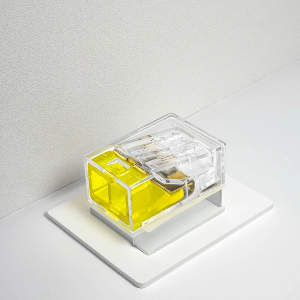 2-Pin Quick Push in Wire Connector Terminal Blocks for Quick Electrical Connections