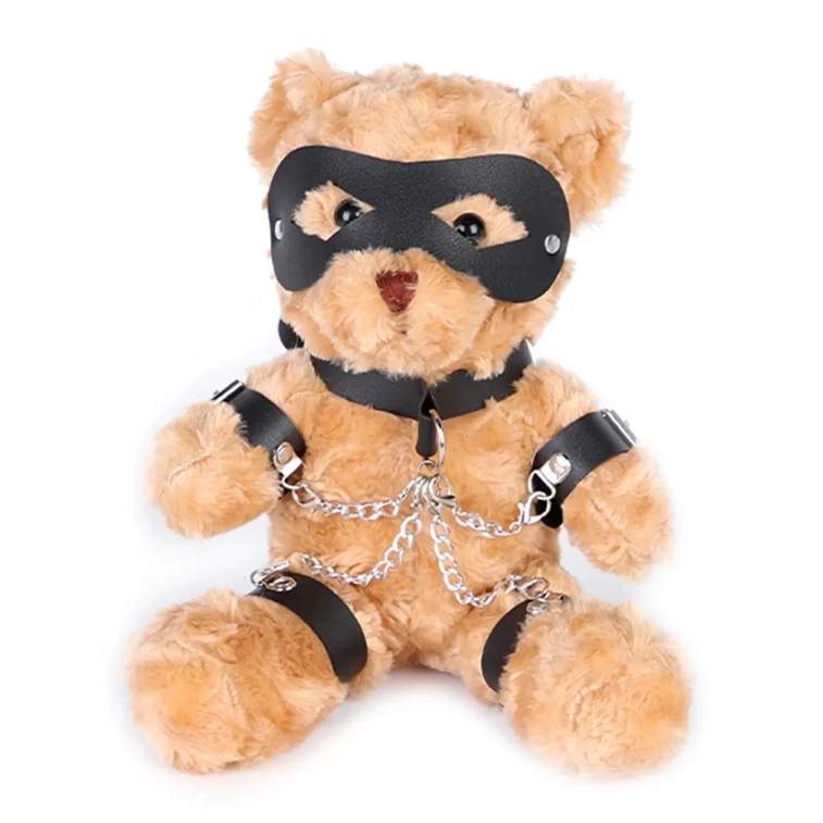 New Violent Bear Gift for Adult Game Stuffed Sex Toy Bondage Gear Sexy SM  Toy Bondage Bear
