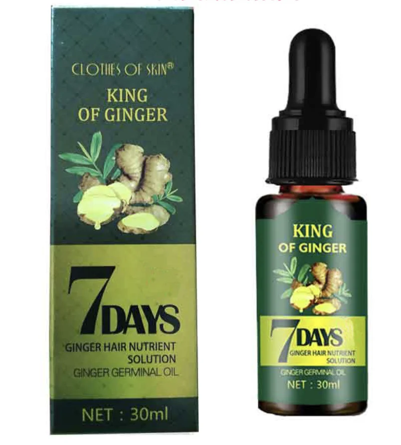 Wholesale Hair Thickening 7 Days Ginger Germinal Oil King Of Ginger ...