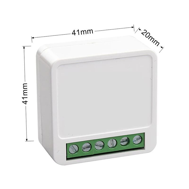 Smart Home Automation 16A Mini Smart Wifi Breaker DIY Switch Support 2 Way Control Tuya Smart Wifi Switch Module