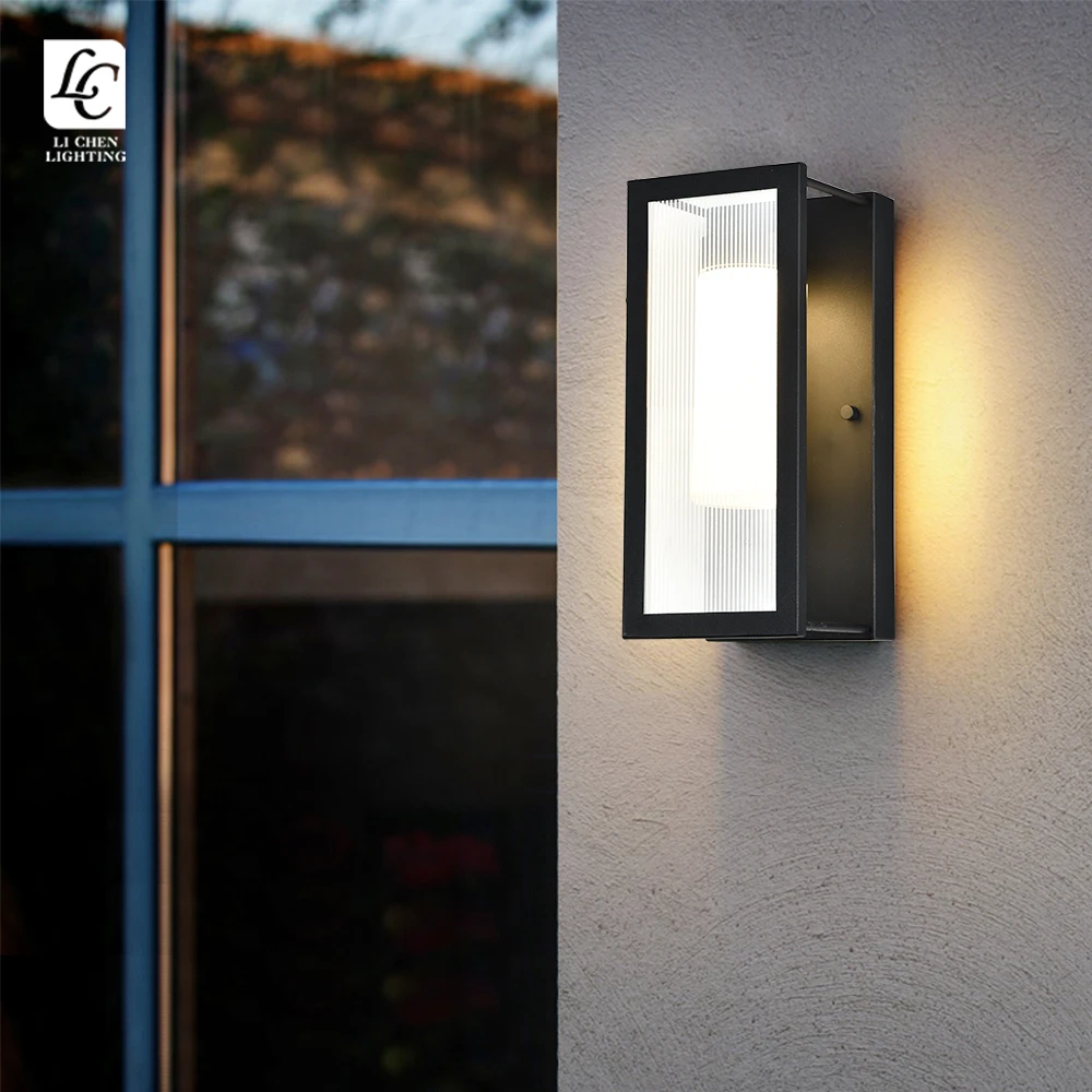 BD44 LED 6500k Wall Lamp IP65 Outdoor Wall Lamp Warm 3000K Led Light Garden Outdoor Waterproof Modern LED Wall Lamp
