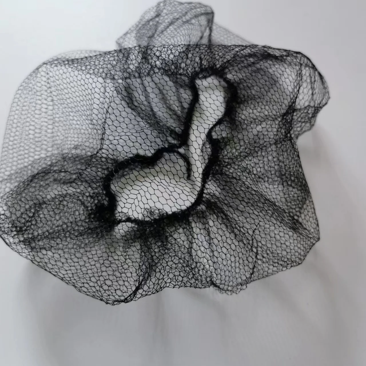 7MM 10MM Mesh 75D Heavy Disposable Hair Nets manufacture