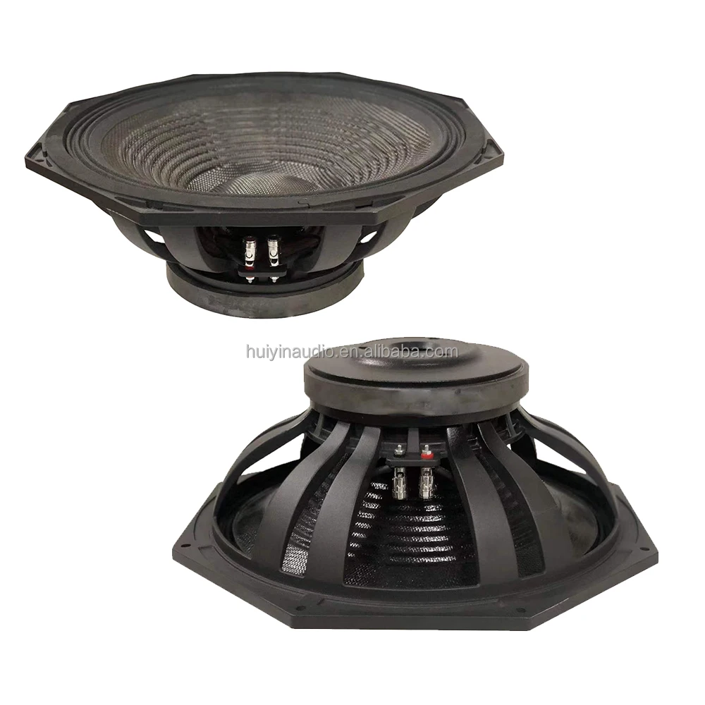 Hot Sale 15 Inch 500W RMS Carbon Fiber Octagon Basket PA Audio Woofer  Speaker 1575-082 Professional Audio Video Lighting Sound