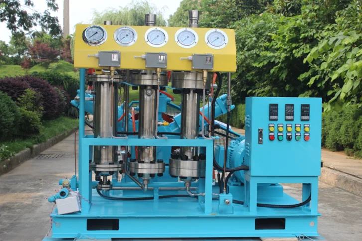 
Totally Oil-free Medical/Industial Oxygen Booster Compressor For Cylinder Filling(5, 10, 15, 20, 25, 30, 50Nm3/h) 