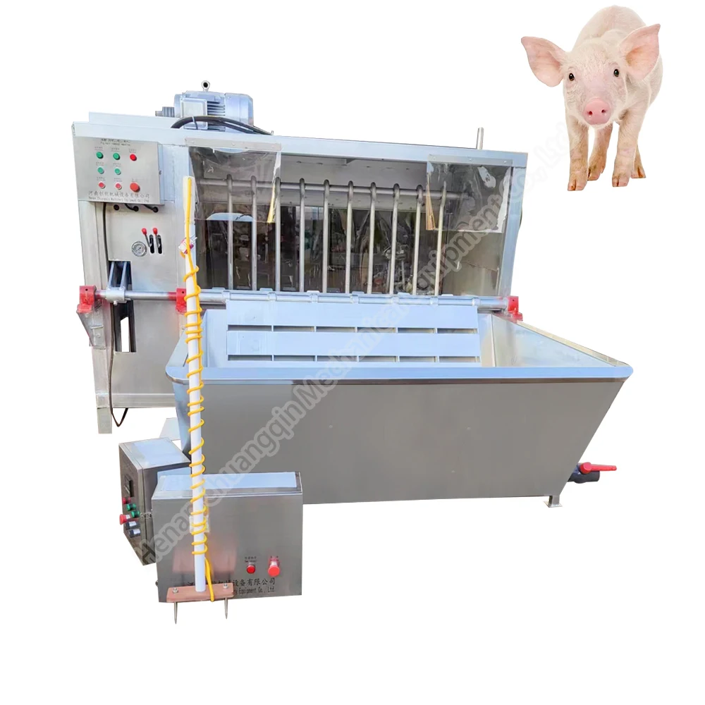 Machine to Remove Pig Hair Pig Slaughterhouse Electric Chicken Plucker Machine