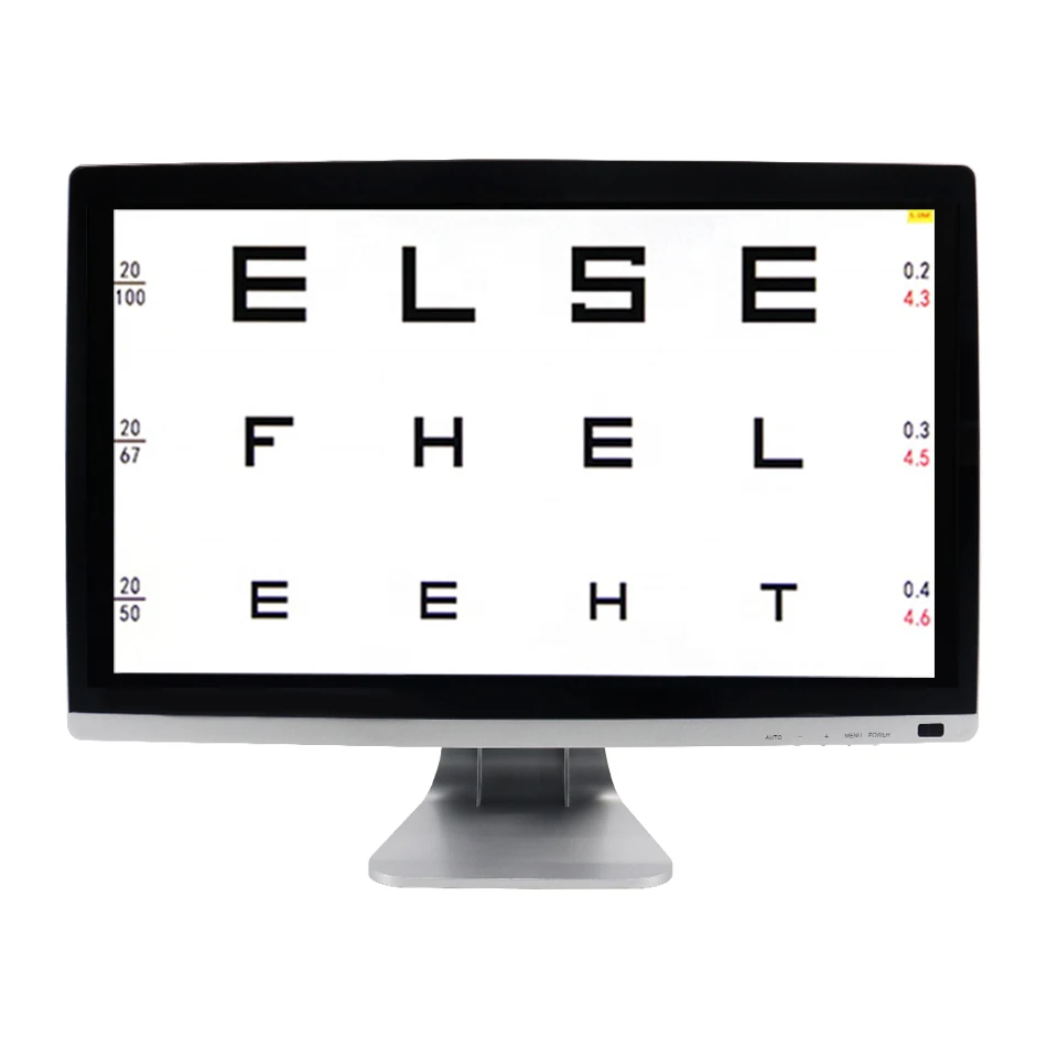 VC-1 21.5 Inch Optical Eye Test LCD Ophthalmic Visual Monitor Chart Panel Testing Low Price