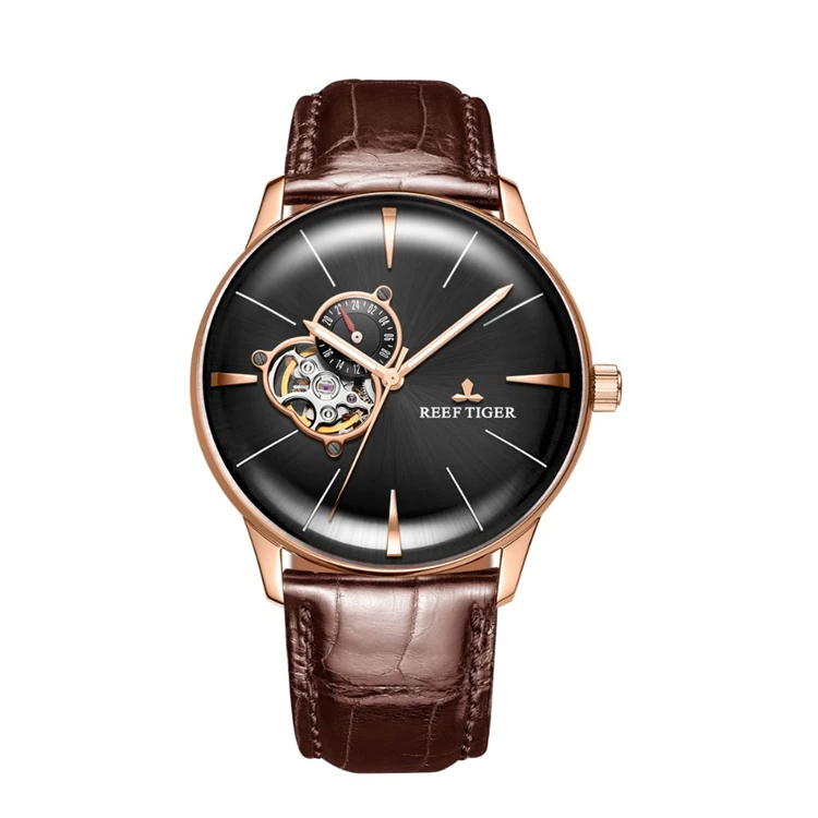 REEF TIGRE RGA8239 Luxury Rose Gold Watch Men