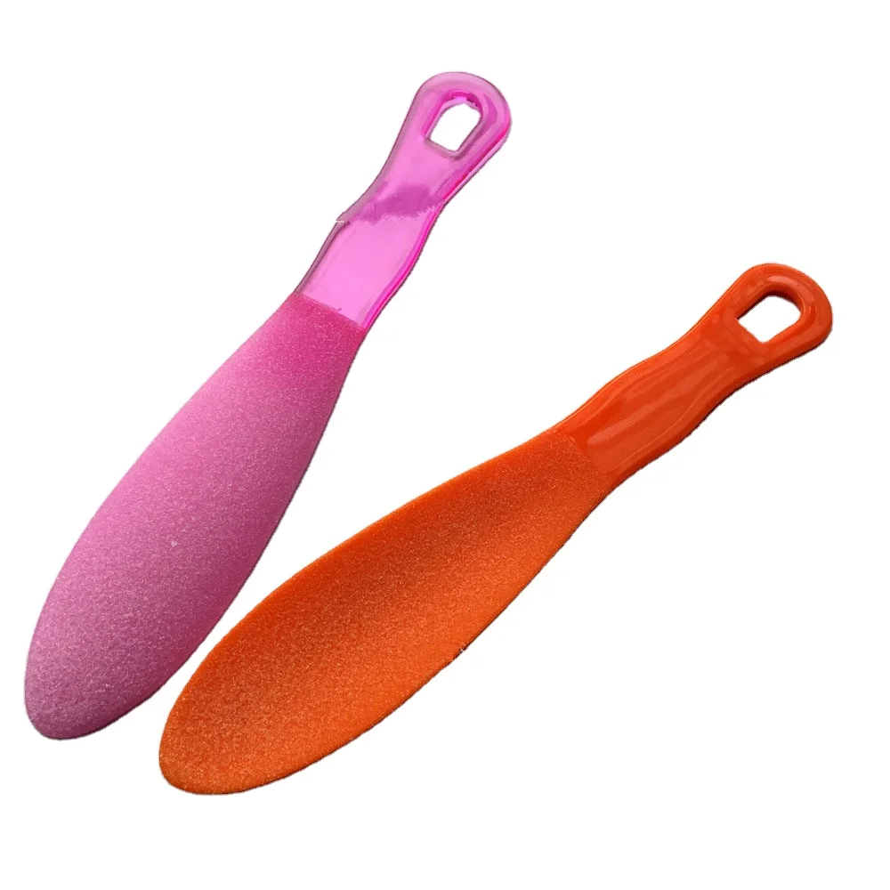 Factory Direct Price Fine Replacement Foot File Pedicure Tools Long Handled Foot File