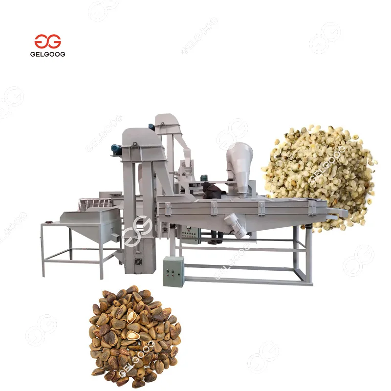 Pine Cone Cracking Remove Cracker Shelling Oat Husk Removing Separator Machine Sunflower Pumpkin Seeds Peeling Machine