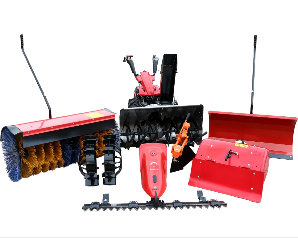 Walk Behind Two Wheel Mini Small Farm Ploughing Tractor