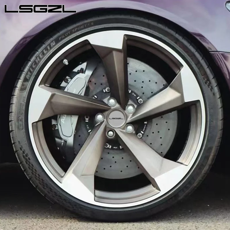 Forged Custom Deep Concave Alloy Luxury Car Wheel 5x114.3 5x112 For Audi A7 A8 A4 18 19 20 21