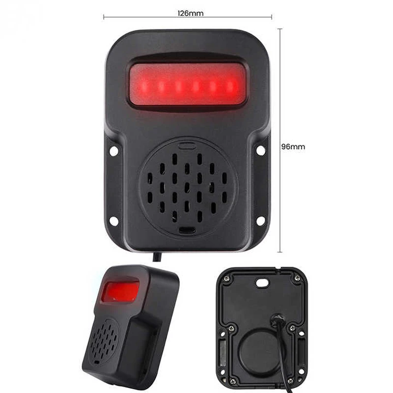 Forklift AI Camera Detection With 4 Cameras 7 Inch Monitor Outside Voice Alarm Backup 720P AHD BSD AI Camera for Forklift Truck