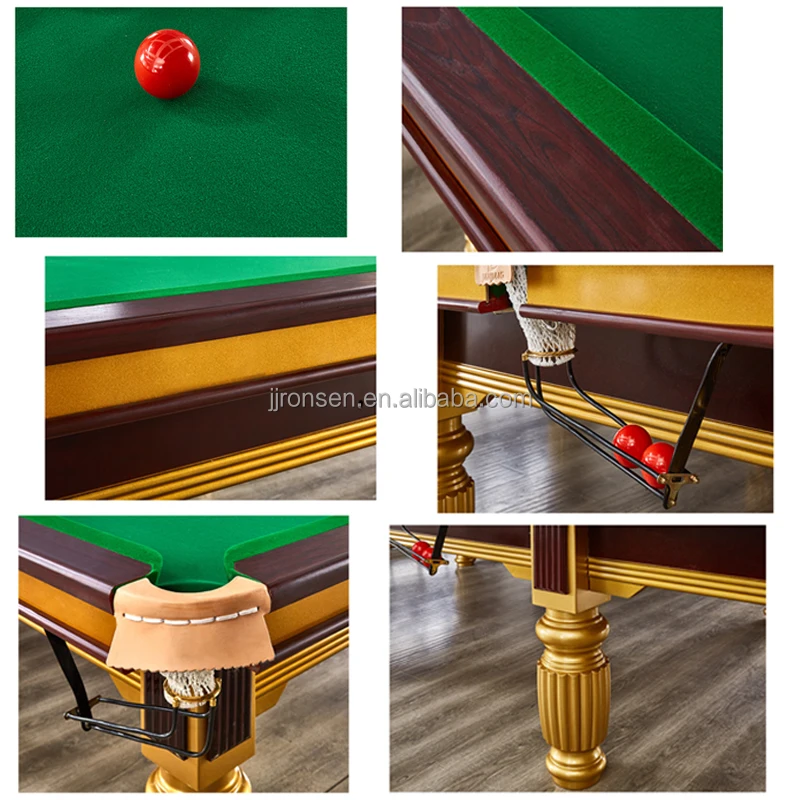 World Standard Size Cheap Price 12ft Slates Base Steel Cushion Game Snooker Table With Cloth