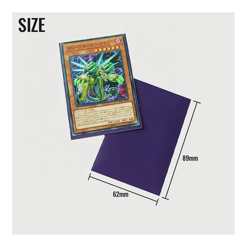 yugioh card sleeve size mm Standard Sleeves Dragon Shield and non Player's Choice Standard Card Sleeves: