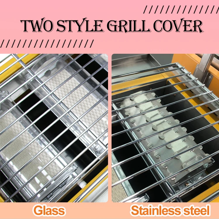 Outdoor cooking chinese kebab grill barbecue plancha gas grills