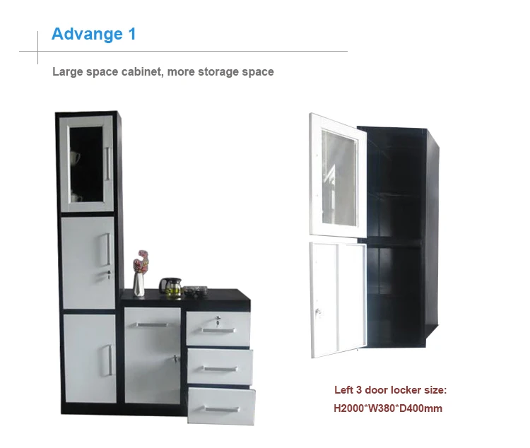 Steel Kitchen Storage Cabinet Modern Style High Gloss Kitchen Cupboard ...
