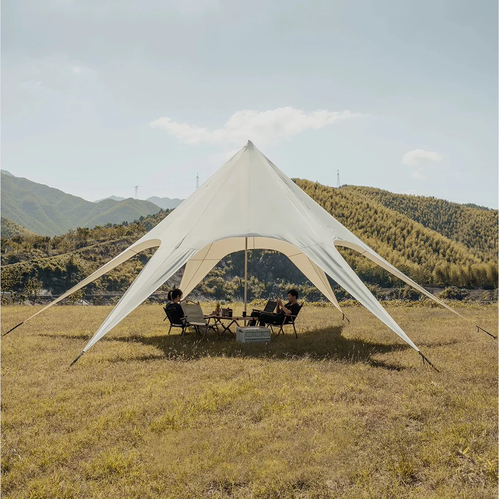 Custom Thermal Transfer Digital All Print Single Pole Star Tent for Expedited Promotions Indoor/Outdoor Waterproof UV Protection