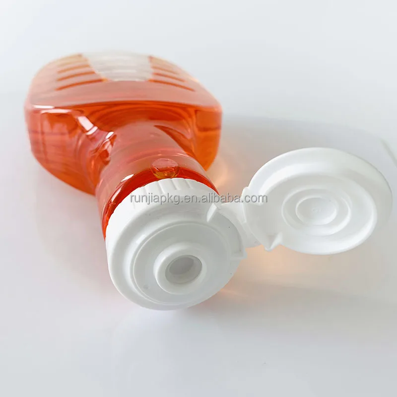 Hot Sale 500ml Plastic Salad Dressing Bottle Flat Square Pet Plastic