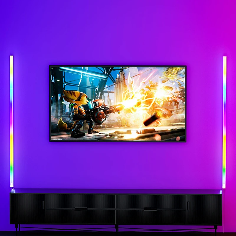Умный настенный разноцветный RGB-светильник Glide с синхронизацией музыки домашний декор светодиодный светильник для игр потоковый динамический световой