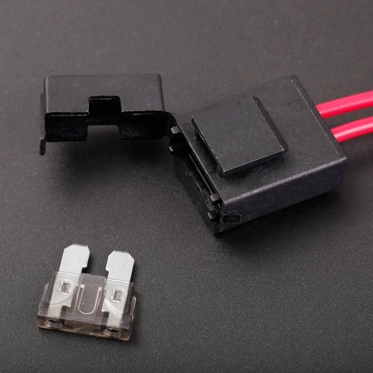 Universal Motorcycle Fuse Screw Type 6x 30mm Inline Glass Fuse Holder 0