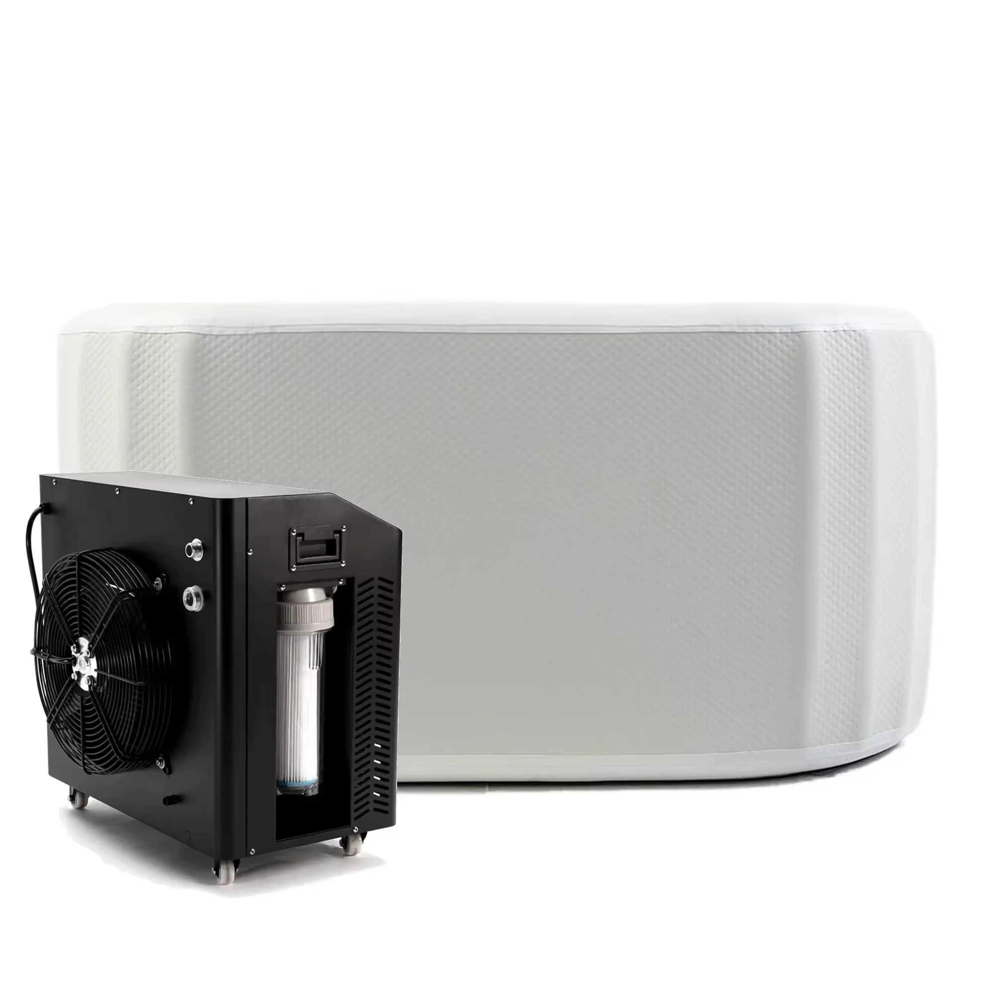 Heating And Cooling 1hp Ice Bath Water Chiller Machine For Cold Plunge