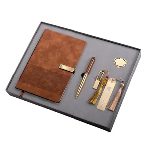 Factory Wholesale Promotional Gift Set Characteristic Notebook Pen with Custom Logo