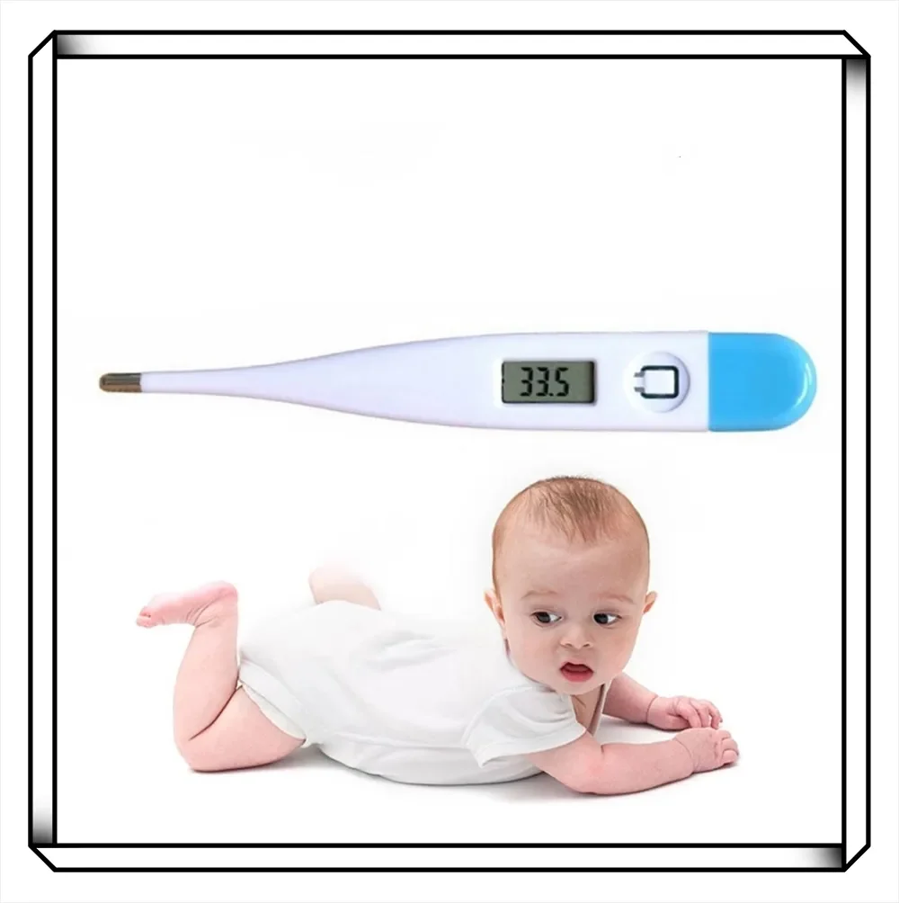 Certified Factory Wholesale Price STOCK Rigid Adult Baby Oral Rectal Armpit Fever Medical Clinical Digital Thermometers