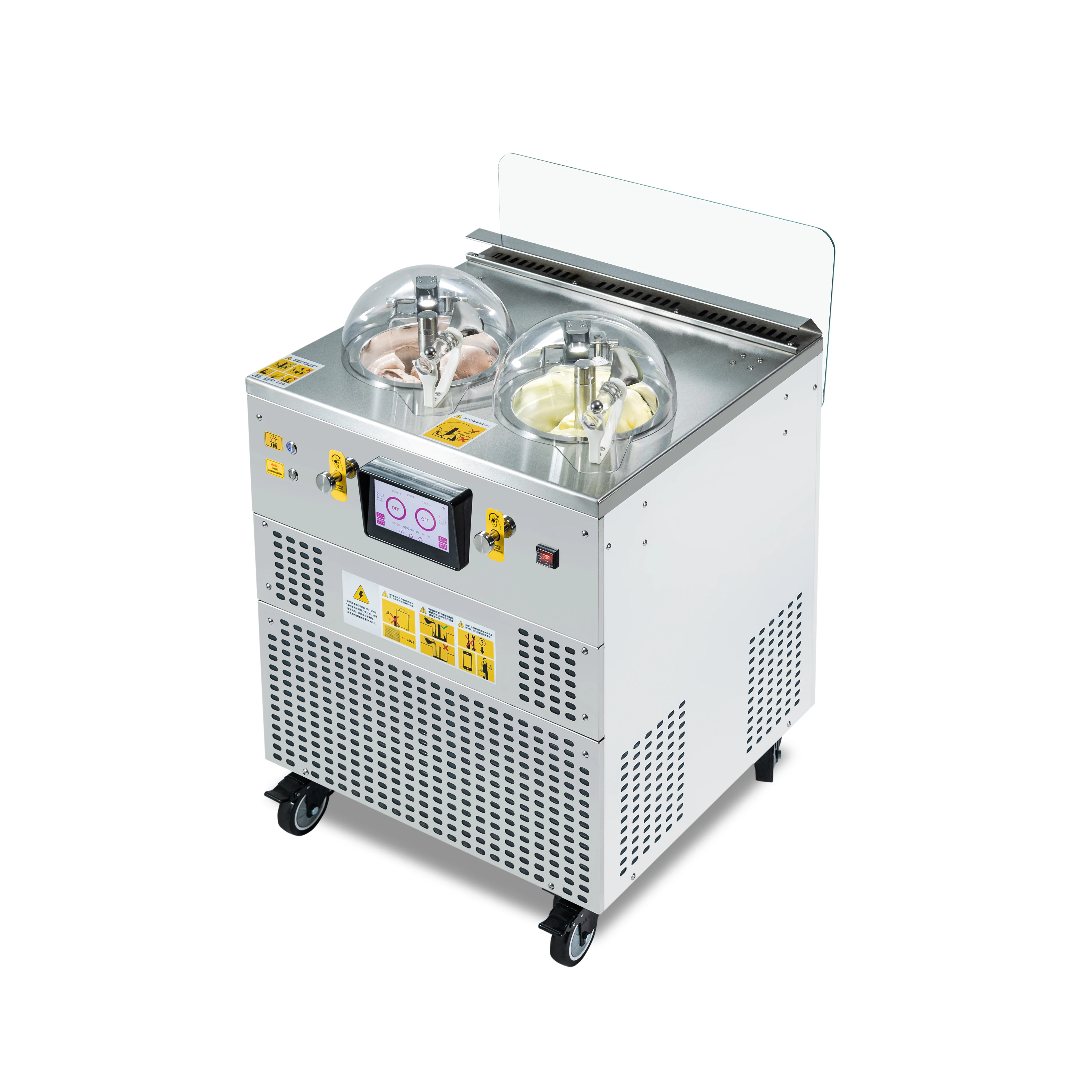 Miles GALAXY Pro V2 Ice Cream Gelato Machine - Advanced Stainless