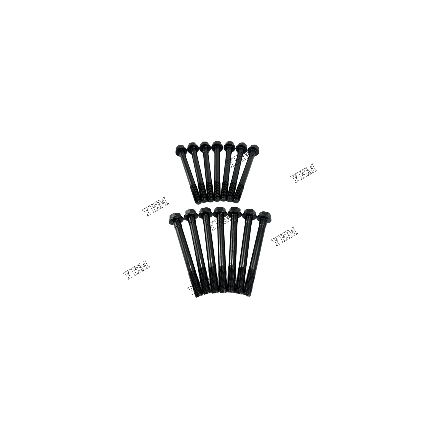Cylinder Head Screw YM129150-01200 for Yanmar 4TNV84 Diesel Engine Parts