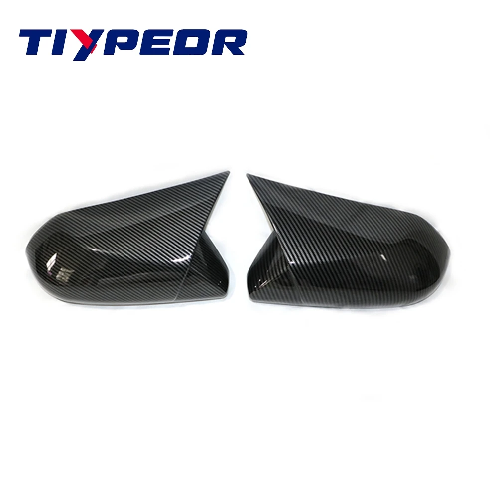 product for toyota camry 2018 2019 2020 2021 2022 2023 side mirror cover carbon fiber rearview protector exterior accessories-3