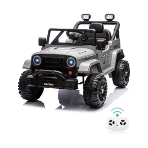 12V Kids Ride on Car Four Wheels with Suspension MP3 Multifunctional Player
