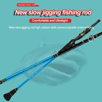 Factory Direct Sale Carbon Fiber Saltwater Fishing Rods Slow Pitch Jigging Rods Boat Sea Boat Fishing Rod – Metal Jig – view 4
