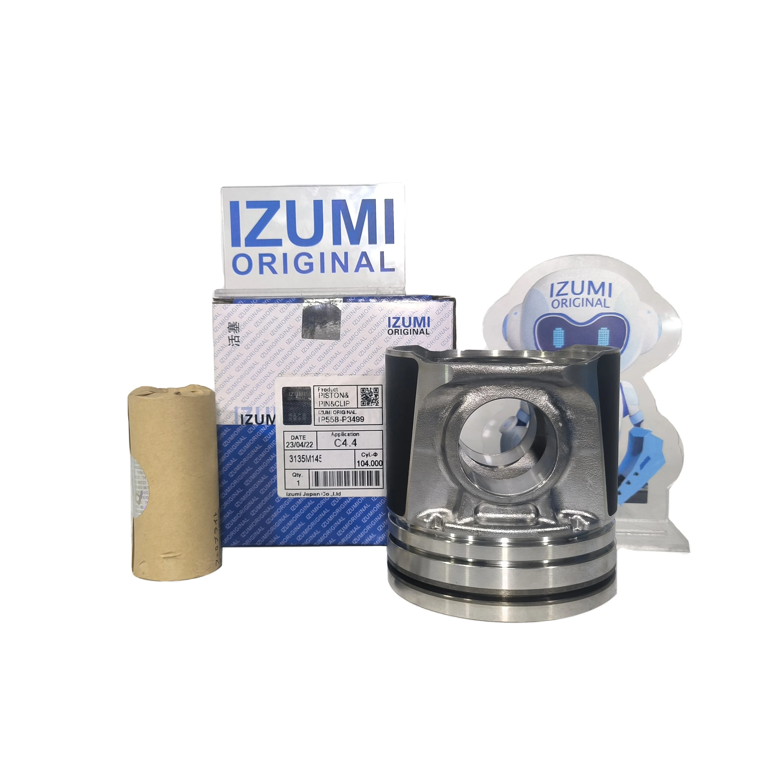 Piston Enjin IZUMI ORIGINAL C4.4 untuk Caterpillar