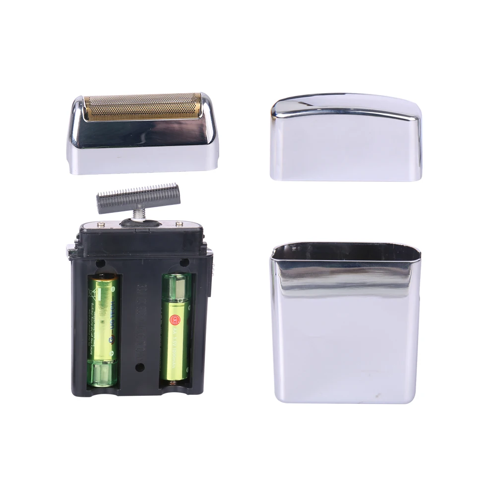 Беспроводная электрическая перезаряжаемая Мужская бритва из фольги для путешествий/Профессиональная беспроводная металлическая Одиночная