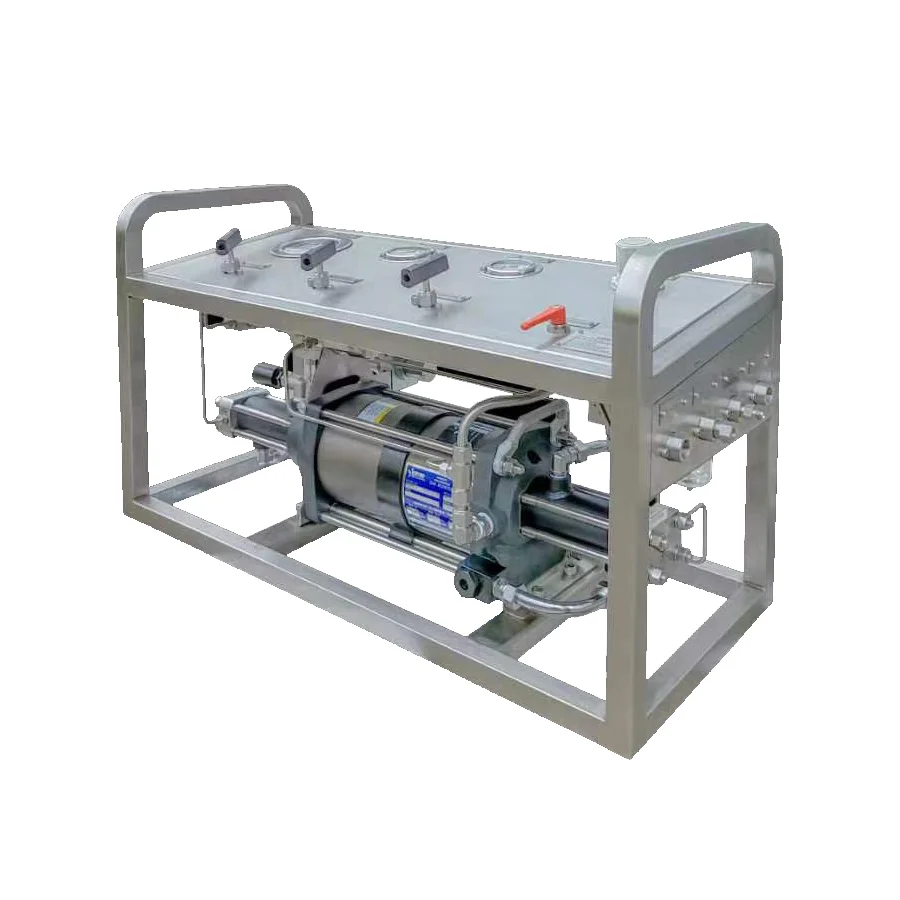 HYDR-STAR High Flow High Pressure  up to 3000 Bar  Air Driven Liquid Pump Booster Pump Hydraulic Unit