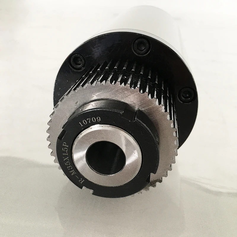 Vertical Installation Belt Driven Spindle Manual Tool Change  ISO40  6000rpm OD 100mm Cnc Milling Spindle
