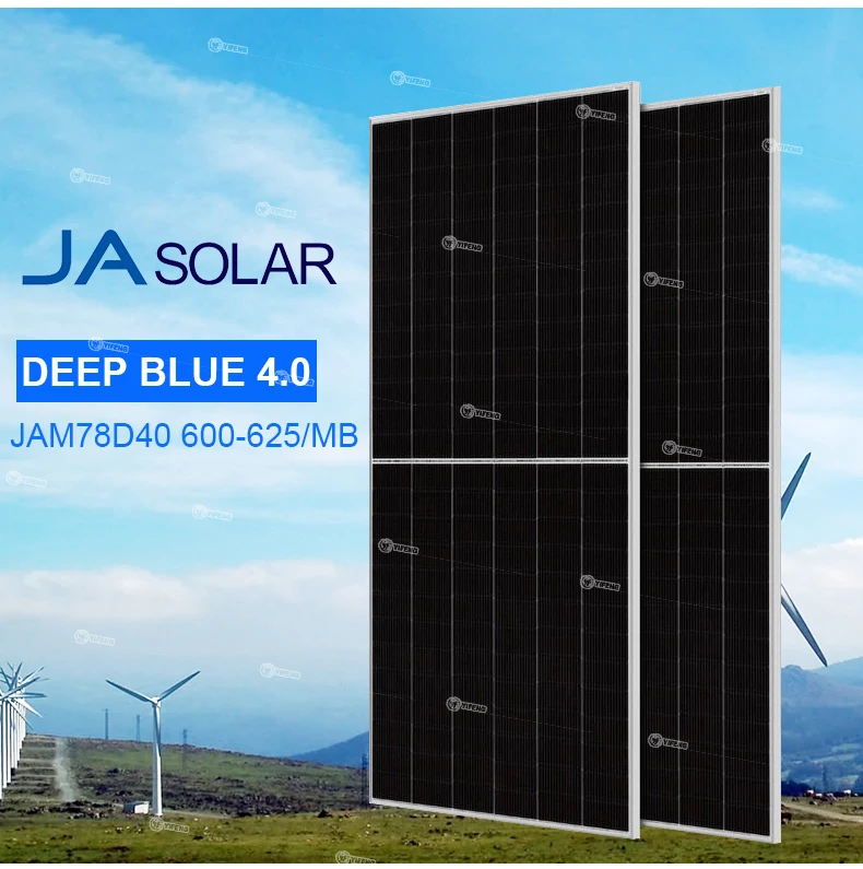 JA 625W Mono Solar Panels - Efficient Power for Middle East