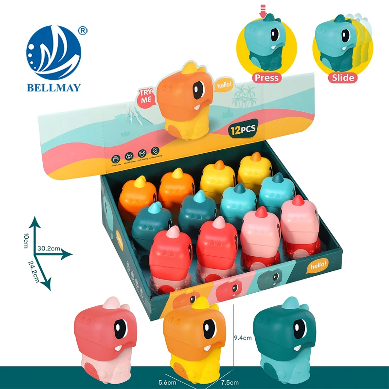 
 Игрушка Bemay с прессом и раздвижными милыми животными, детская мультяшная игрушка для бега  