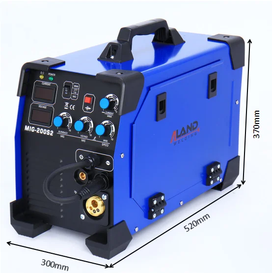 thumbnail image 2 of TOOLIOM TL-200M 200A MIG Welder – 110/220V 3-in-1 MIG/Lift TIG/ARC Welding Machine 2 of 6