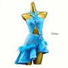 ABC- 327bL  Sky Blue Dress