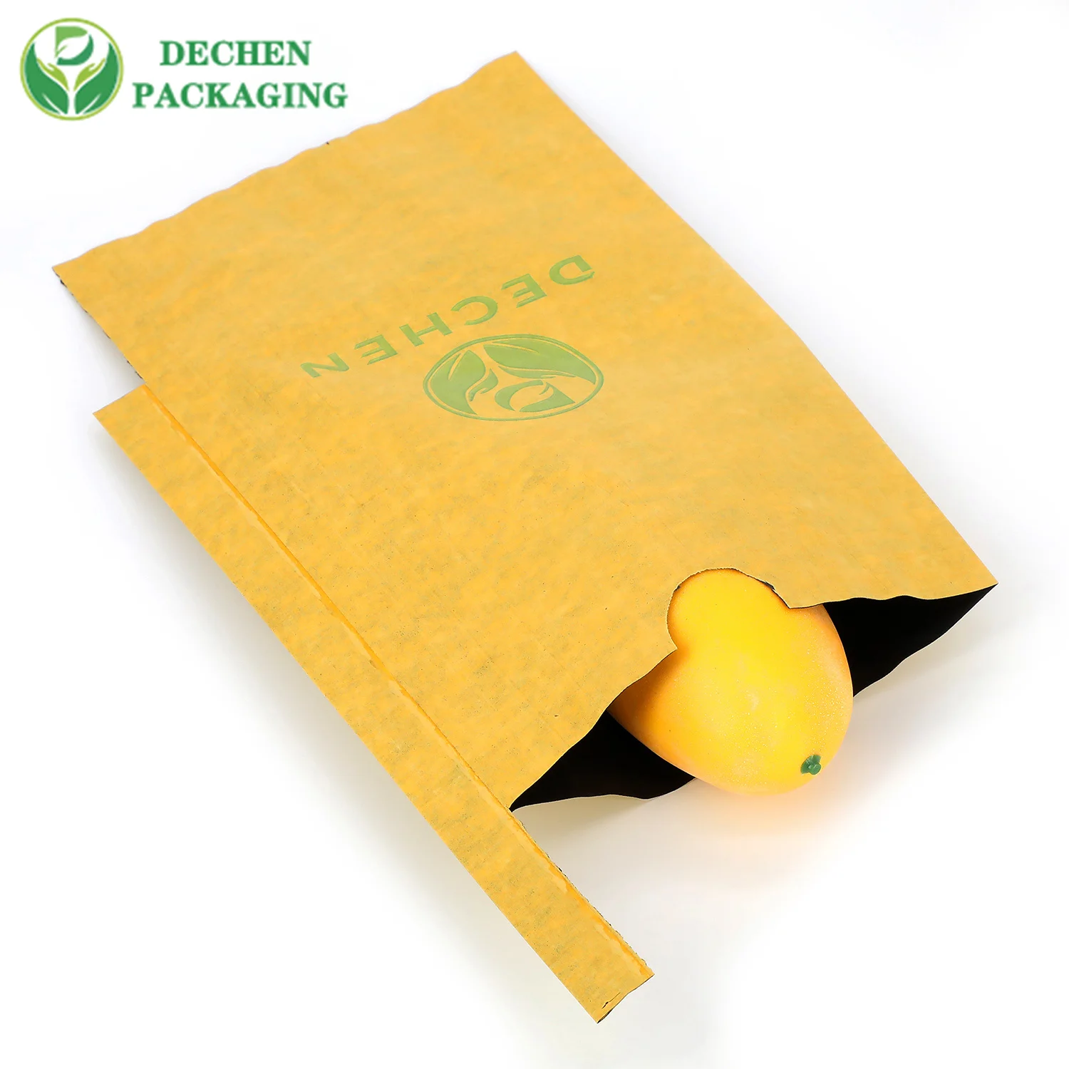 La cire met en sac le sac de papier imperméable de protection de couverture de fruits pour la croissance de mangue