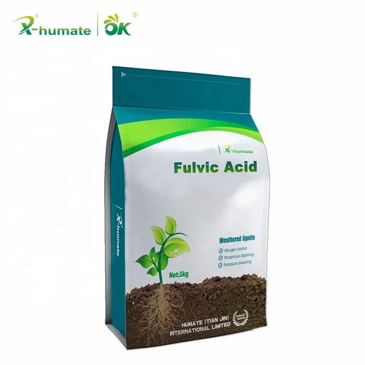 100% Water Soluble Fulvic Acid Fa100 Powder Organic Fertilizer - Buy ...